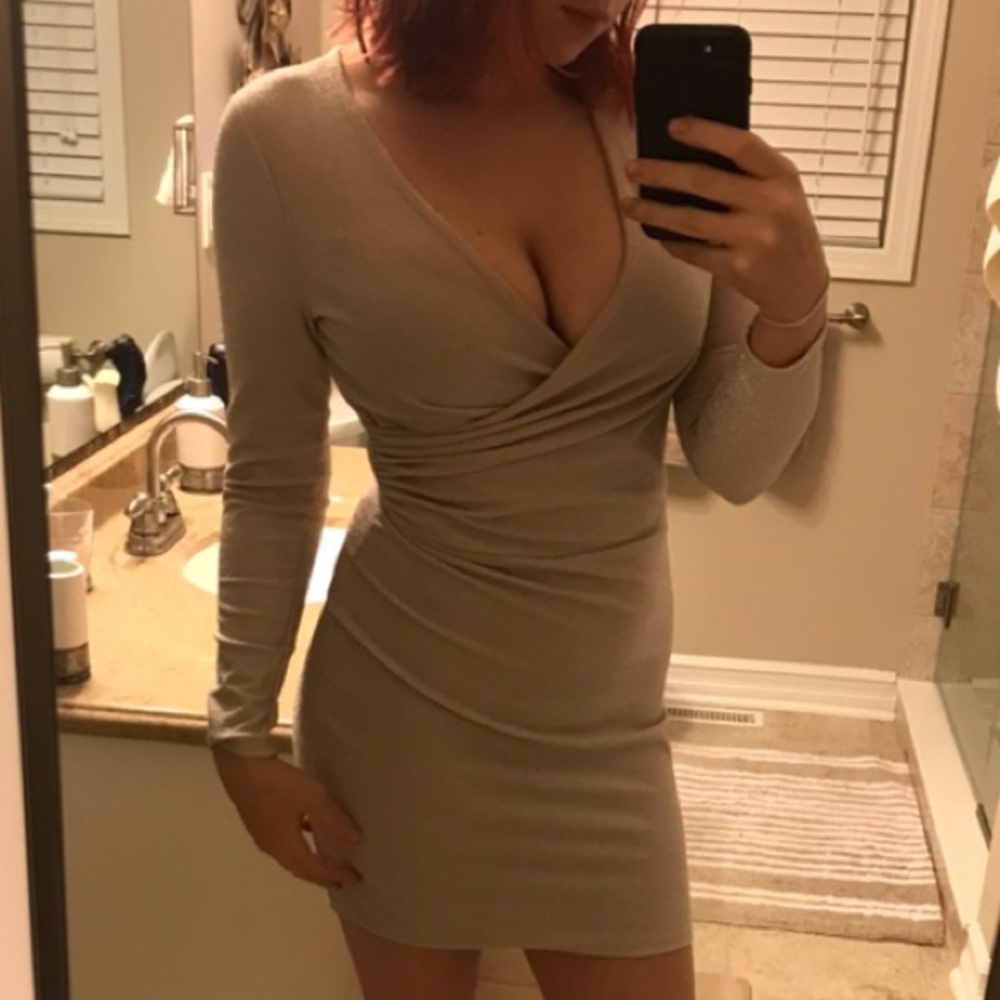 Gold Glittery Dress